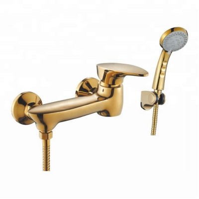 Chrome Hot Cold Mixer Luxury Water Taps Golden Faucet Single Handle For Kitchen Bathroom Wash