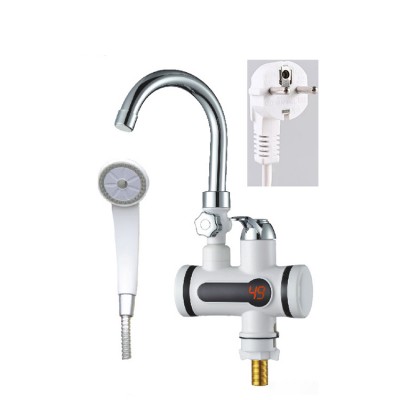 Single Hole Electric Heater Faucet Various Styles Faucet Mixer Taps Basin Ce Certification Instant Faucet